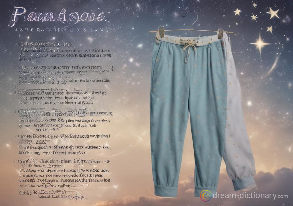Pants dream dictionary