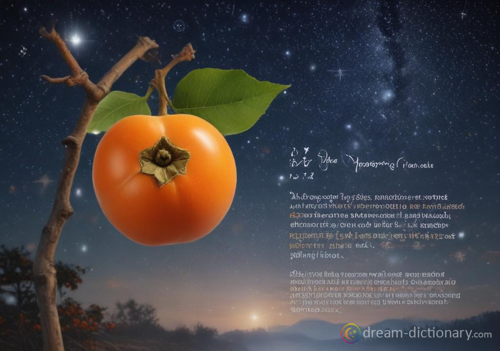 Persimmon dream dictionary