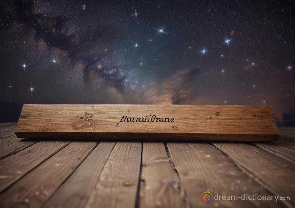 Plank dream dictionary