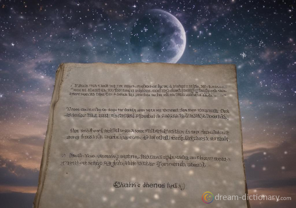 Poem dream dictionary