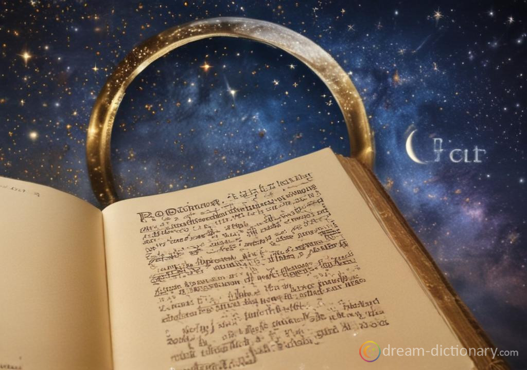 Poet dream dictionary
