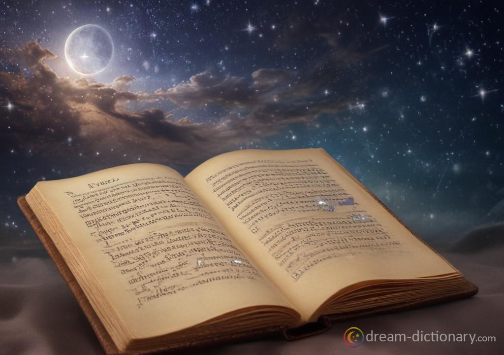Poetry dream dictionary
