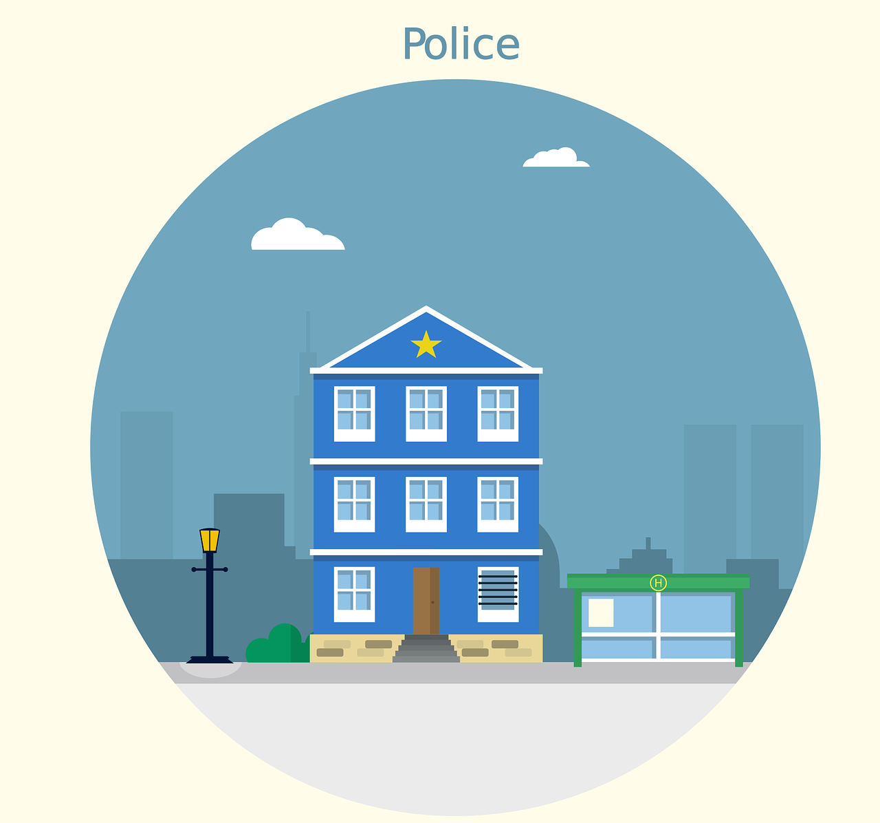 dream meaning Police station