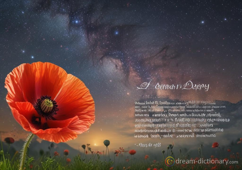 Poppy dream dictionary