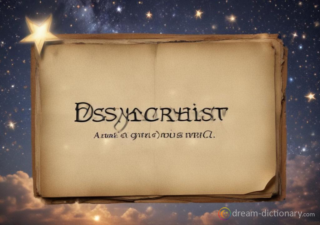 Psychiatrist dream dictionary