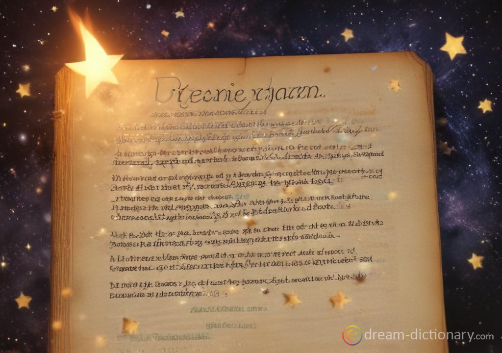 Recipe dream dictionary