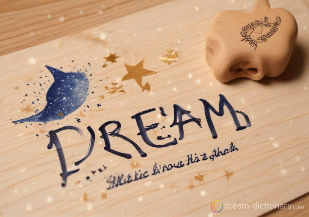 Rubber stamp dream dictionary