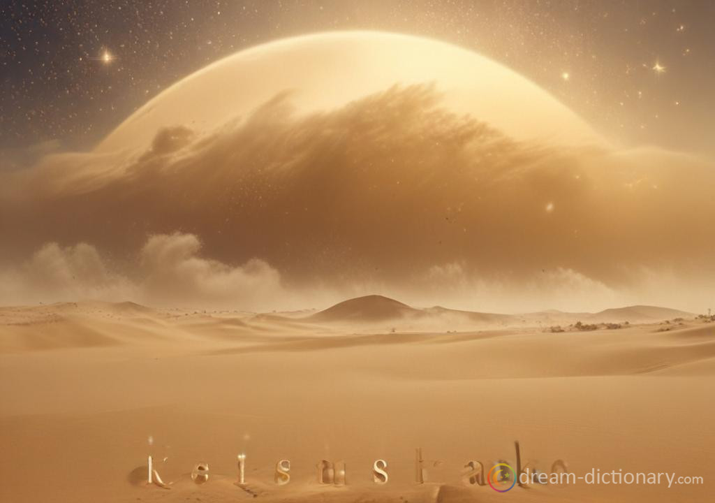 Sandstorm dream dictionary