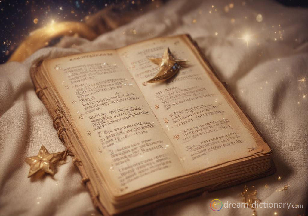 Schedule dream dictionary