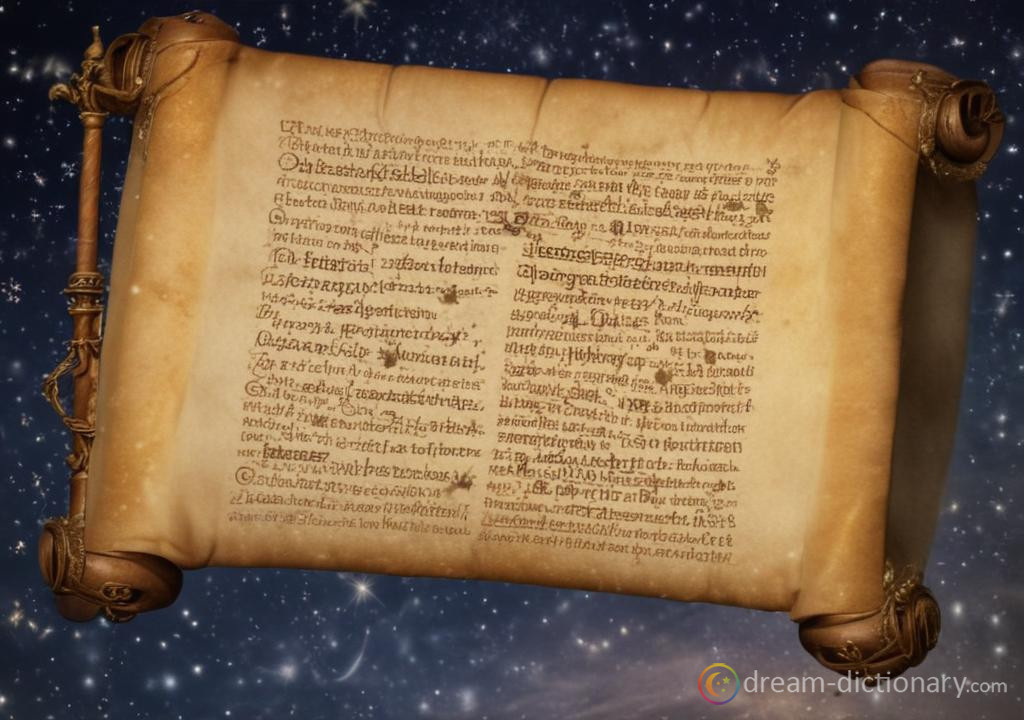 Scroll dream dictionary