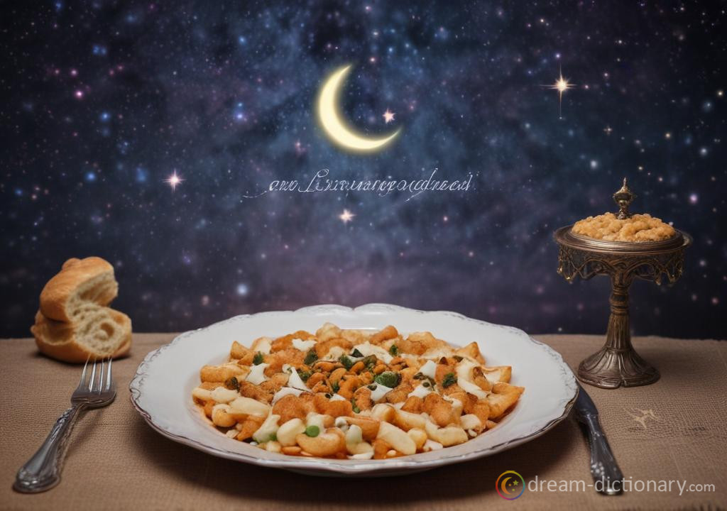 Serving Food dream dictionary