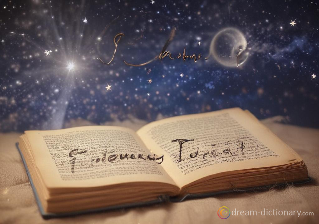Shaking dream dictionary