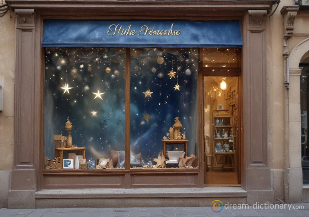 Shop window dream dictionary