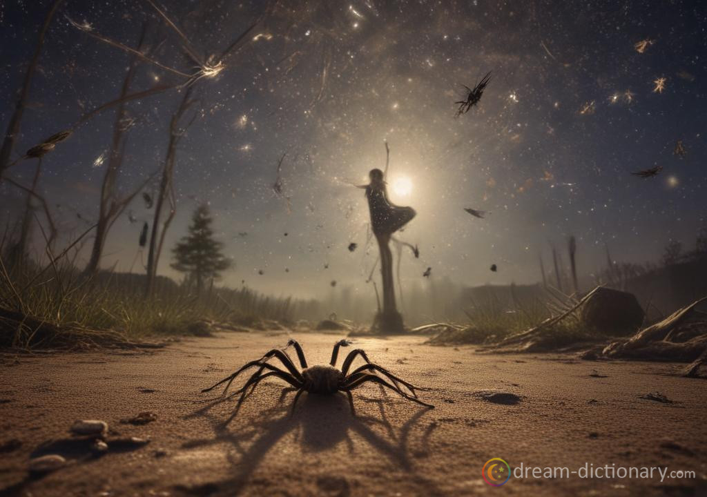 Spiders Being Thrown At You dream dictionary