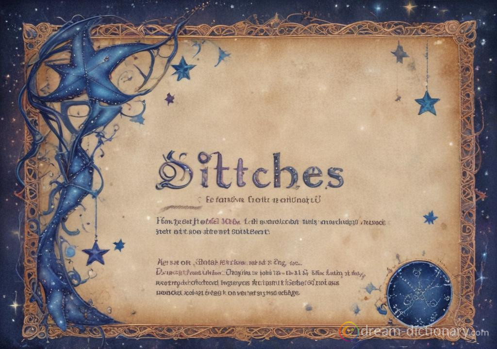 Stitches dream dictionary