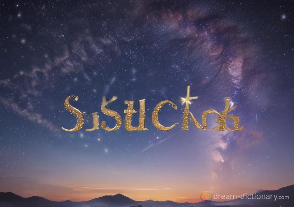 Suck dream dictionary