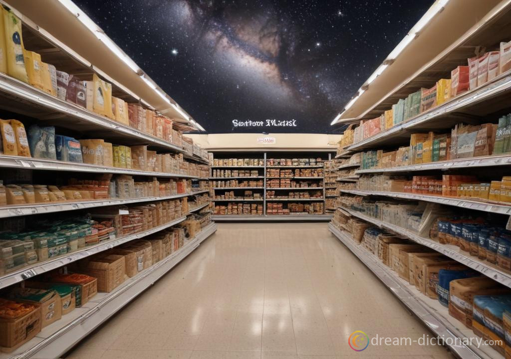 Supermarket dream dictionary