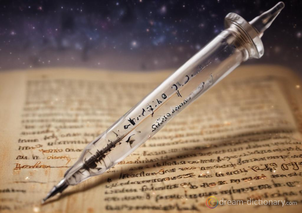 Syringe dream dictionary