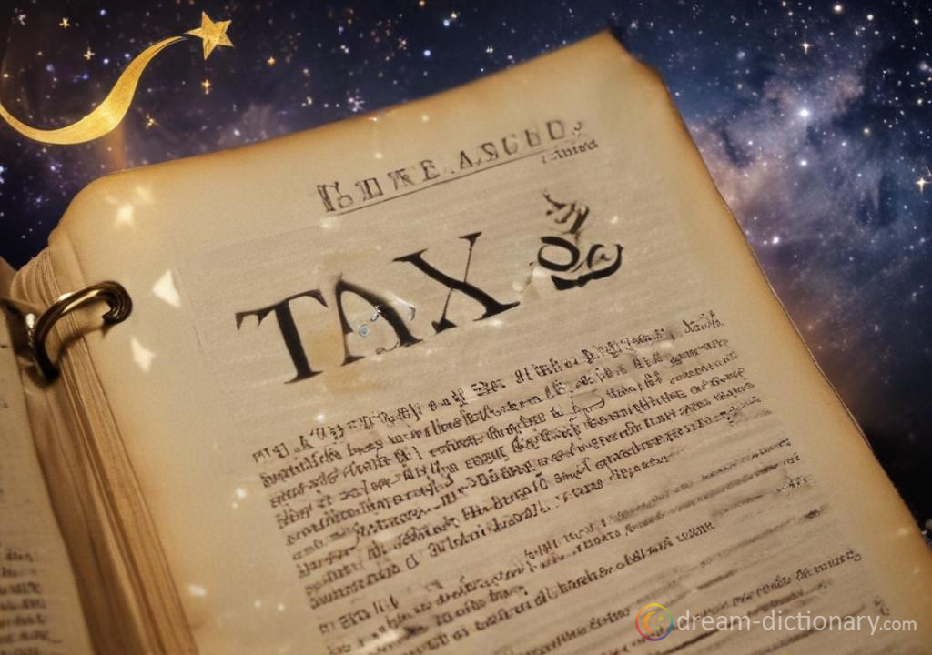 Tax dream dictionary