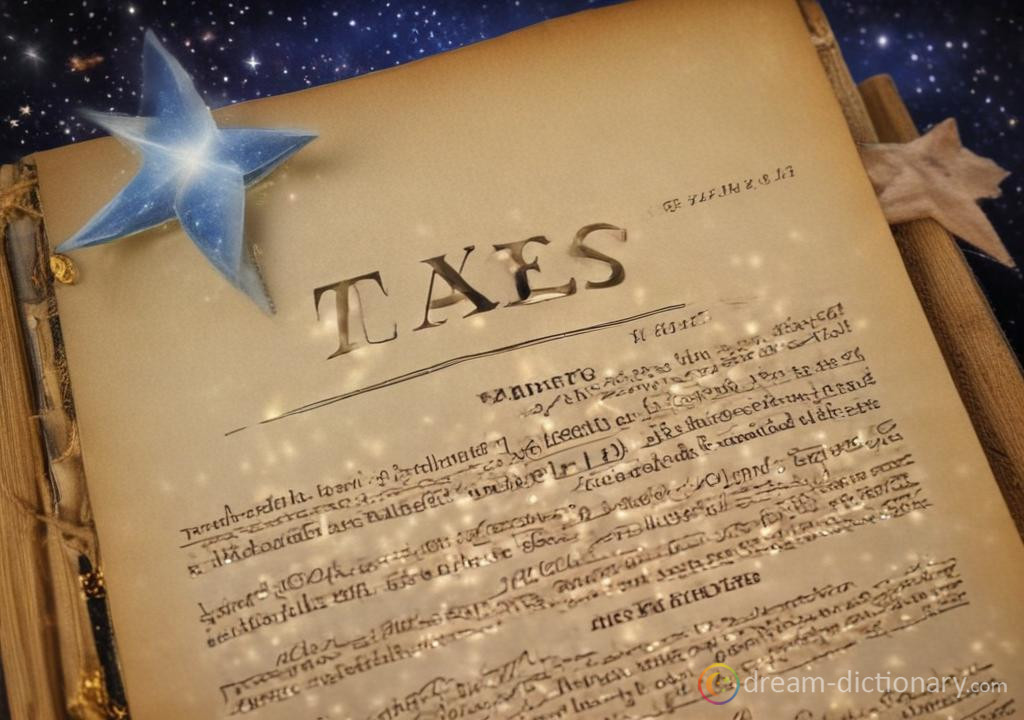 Taxes dream dictionary