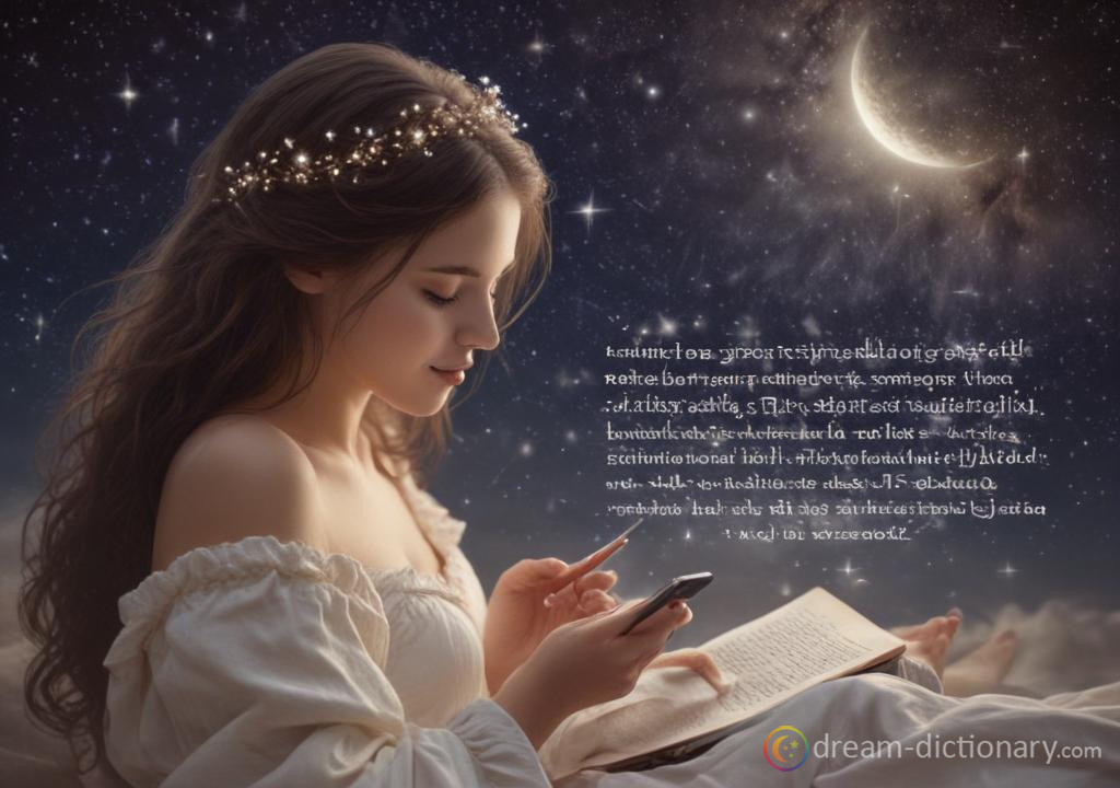 Texting dream dictionary