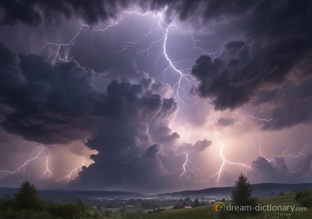 Thunderstorm dream dictionary