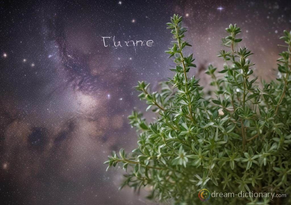 Thyme dream dictionary