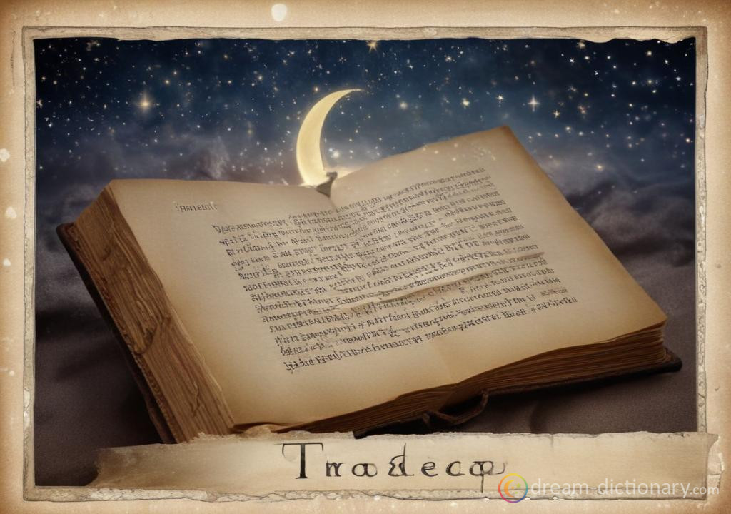 Tragedy dream dictionary