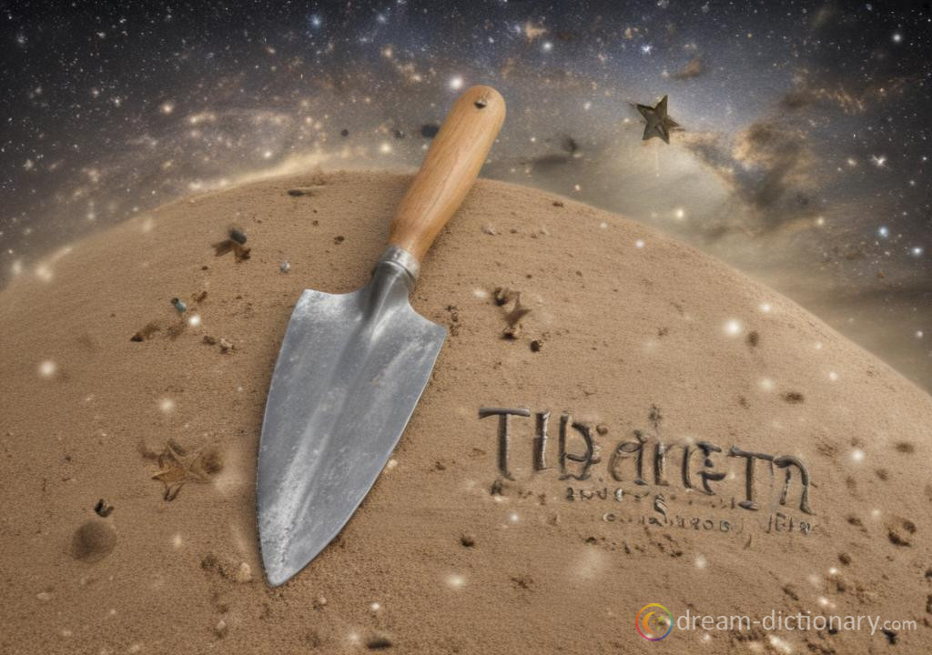 Trowel dream dictionary