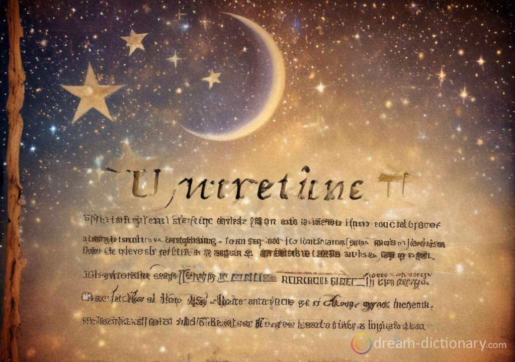Turpentine dream dictionary