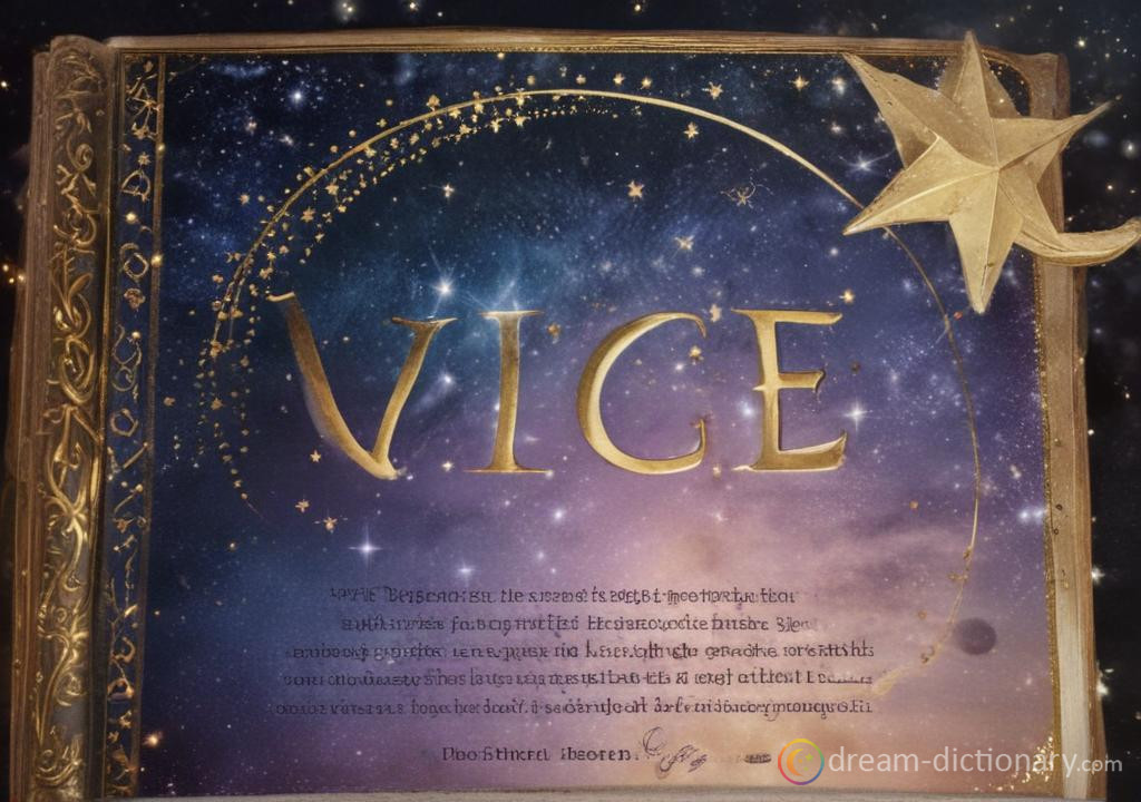 Vice dream dictionary