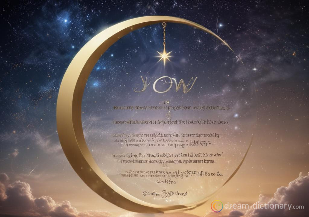 Vow dream dictionary