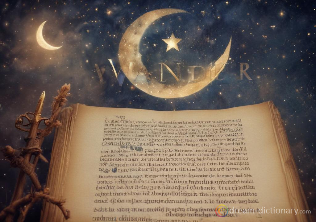 Wander dream dictionary