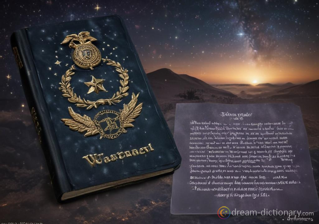 Warrant officer dream dictionary