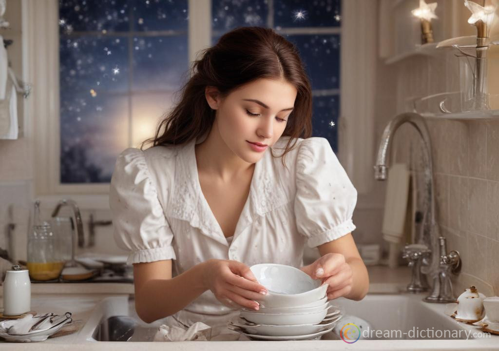 Washing Dishes dream dictionary