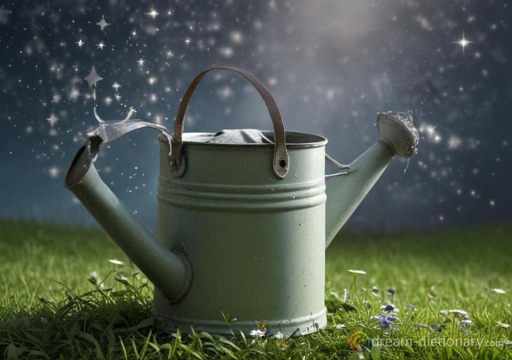 Watering can dream dictionary