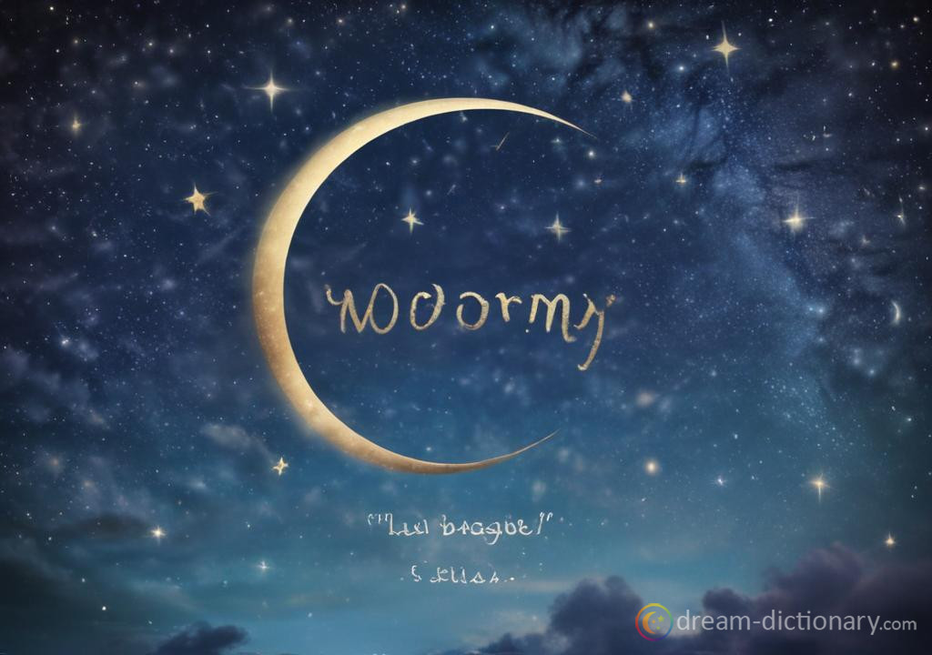Worry dream dictionary