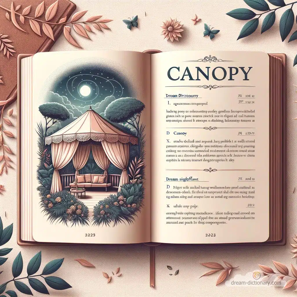 Canopy 4 Canopy Dream Dictionary