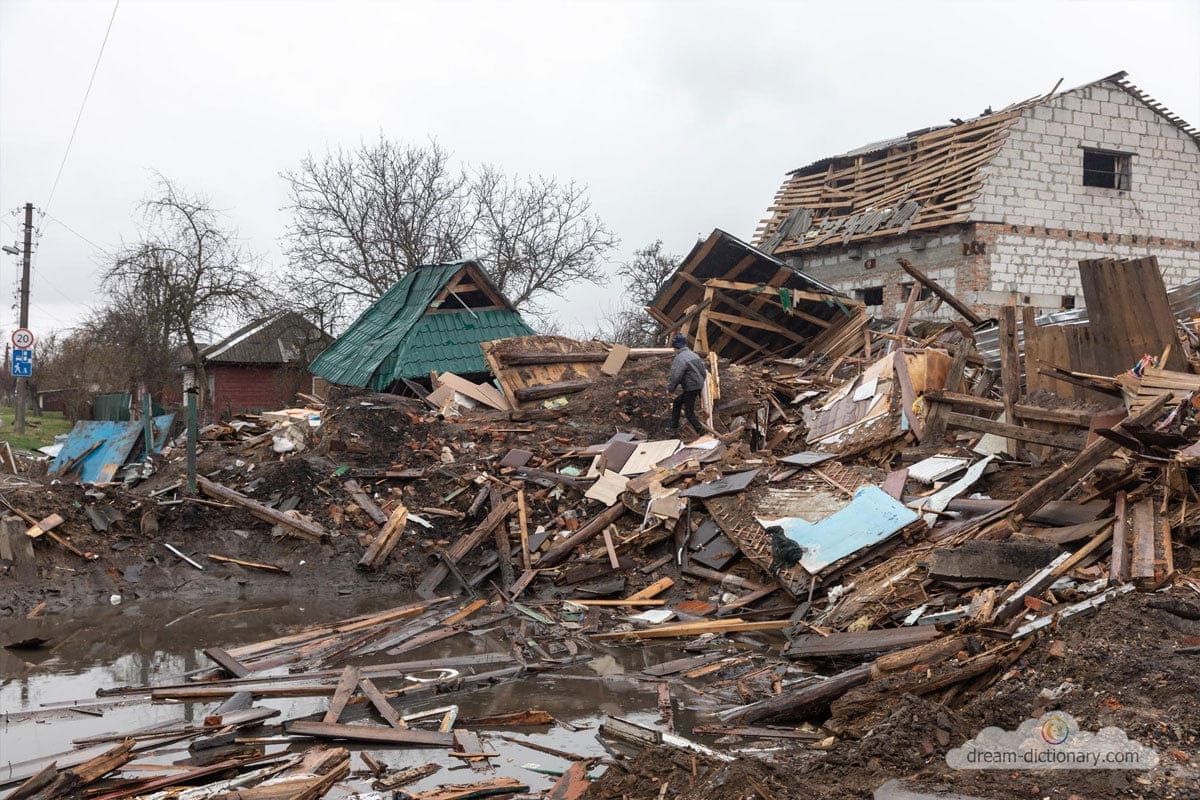 Debris Dream meaning Dream Dictionary