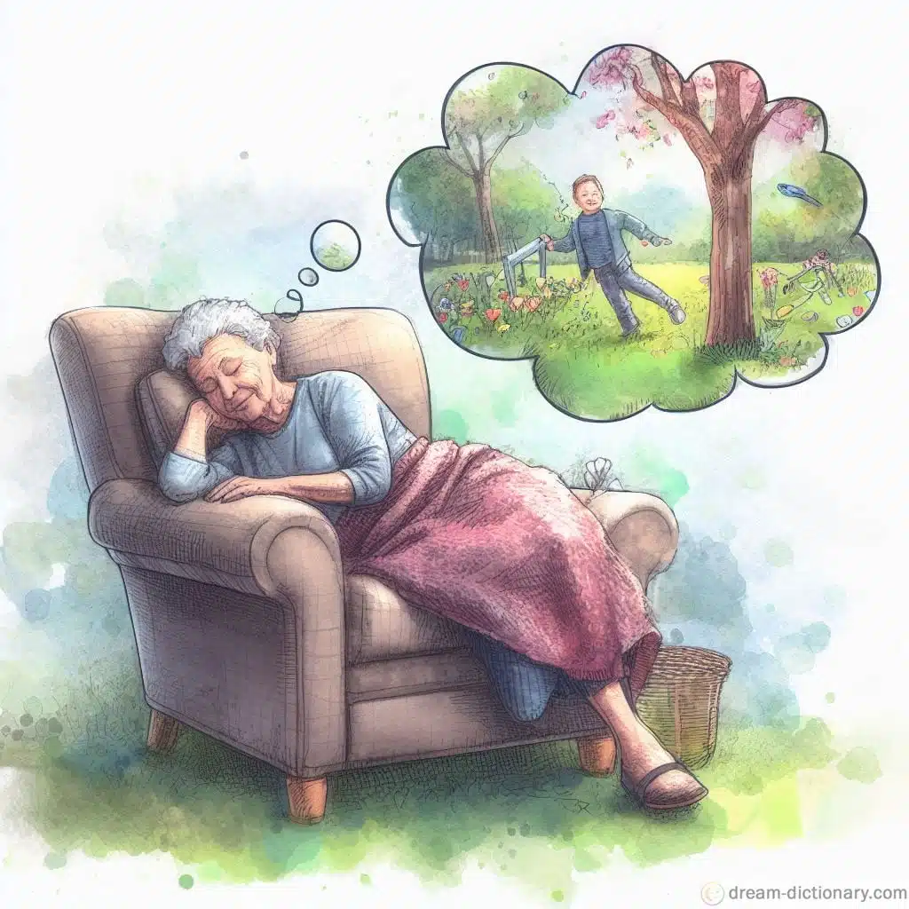 Grandson 3 dreaming about grandson