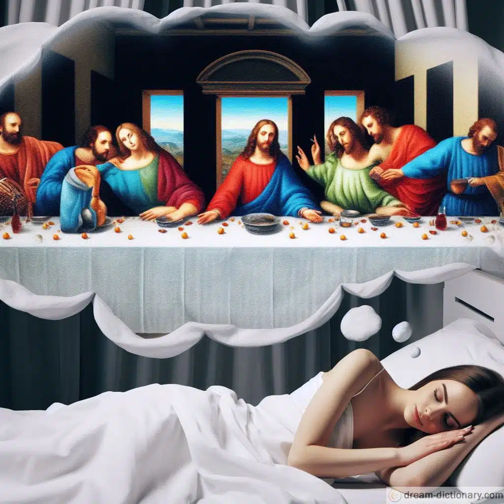 Last Supper 3 dreaming about last supper