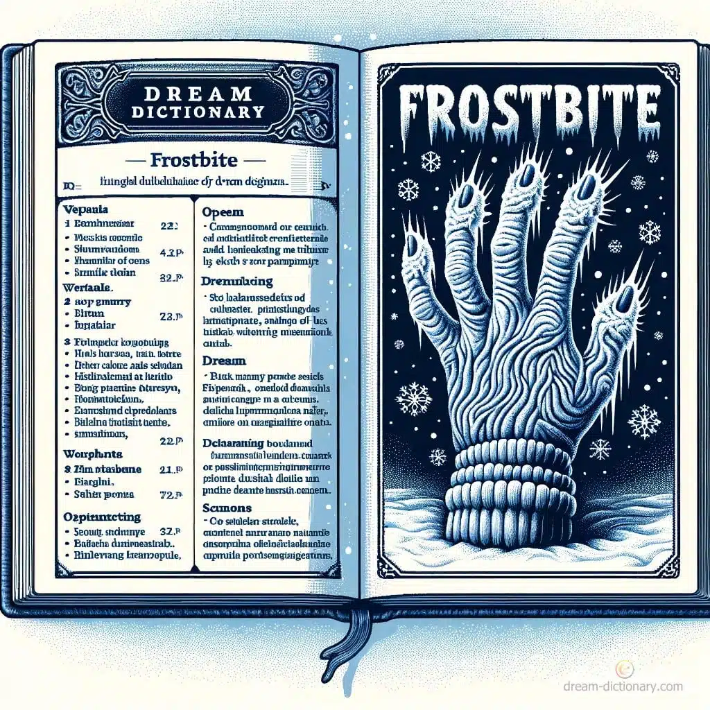 Frostbite 5 Frostbite Dream Meaning