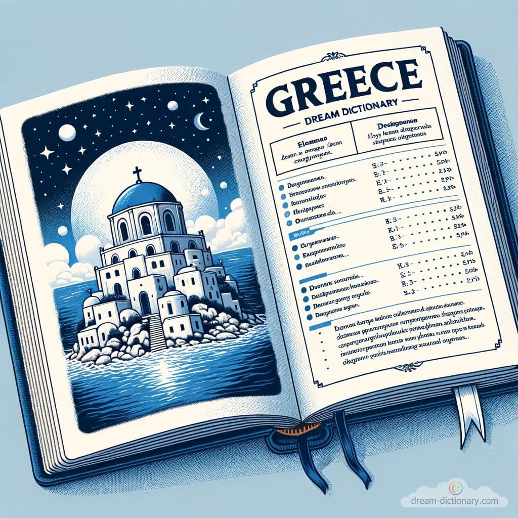 Greece Dream Dictionary