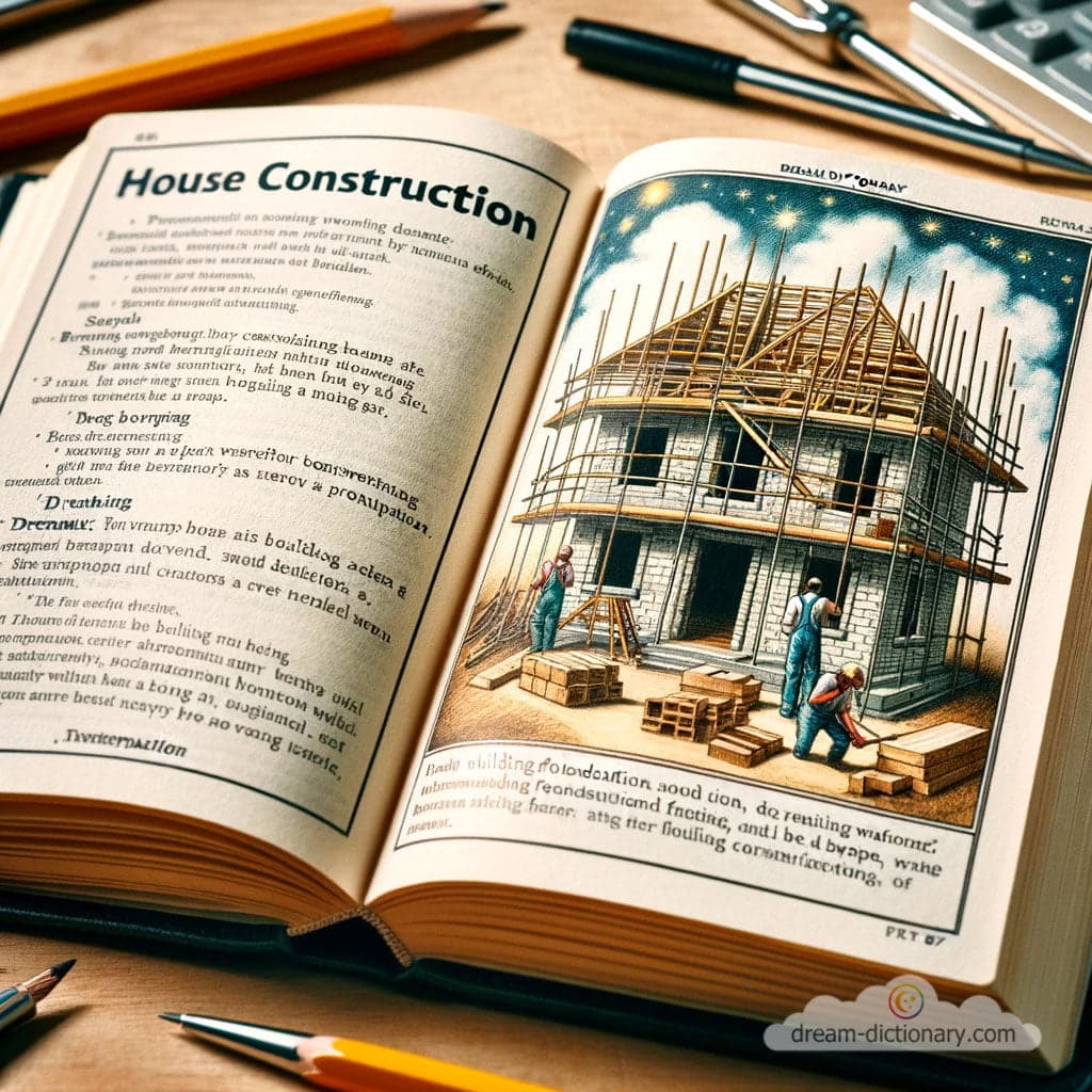 House construction Dream Dictionary