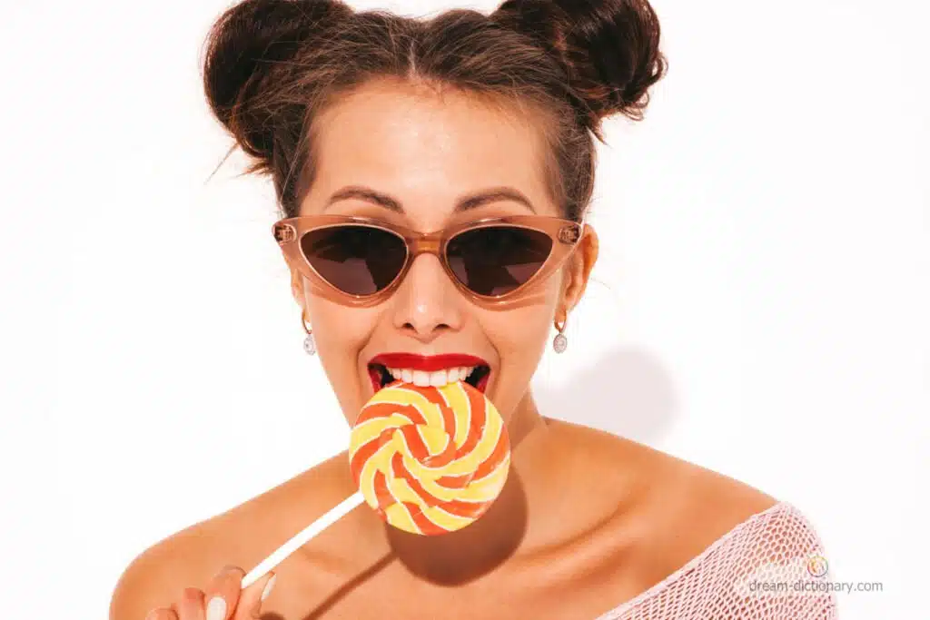 Lollipop 5 Sucking on a Lollipop