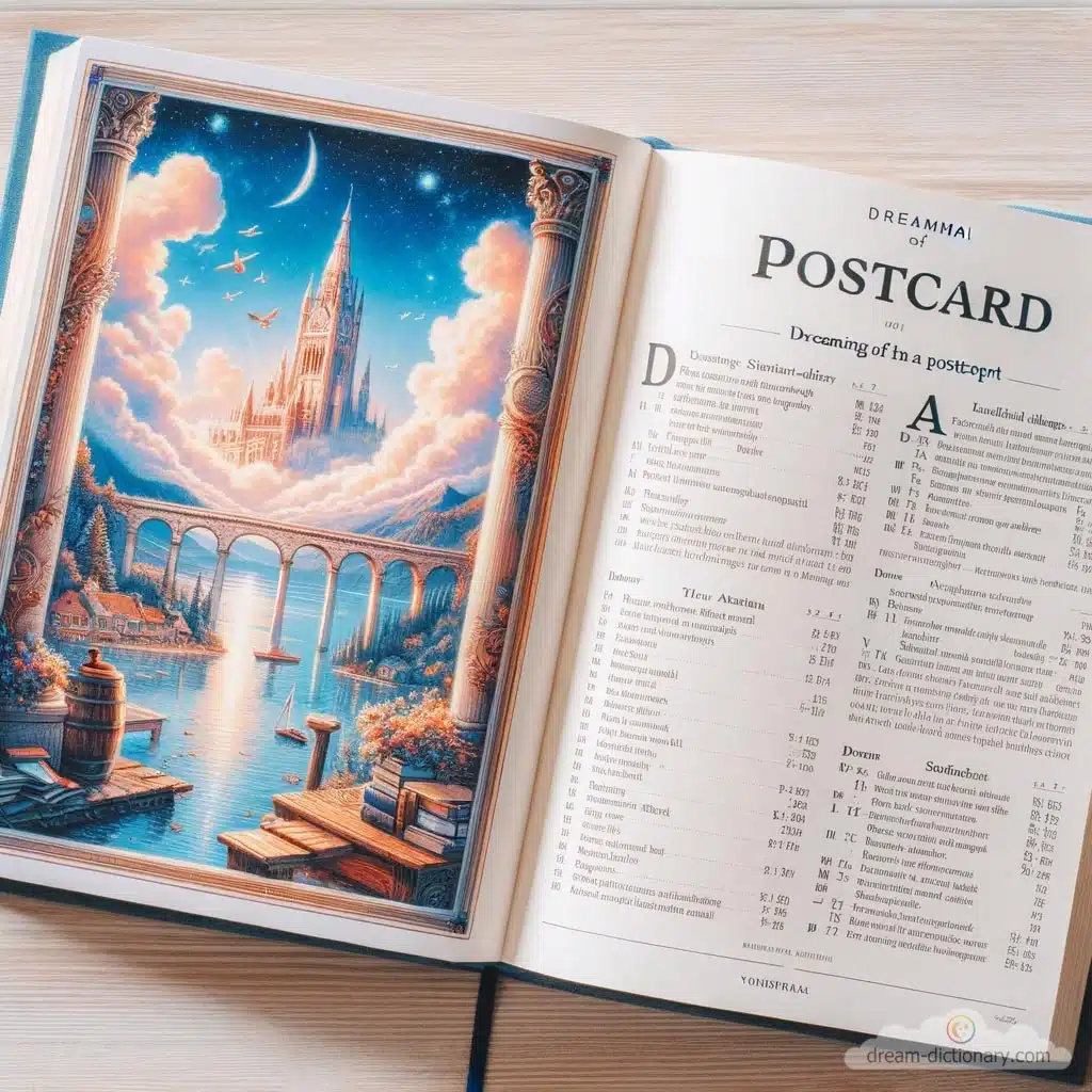 Postcard 3 Postcard Dream Dictionary