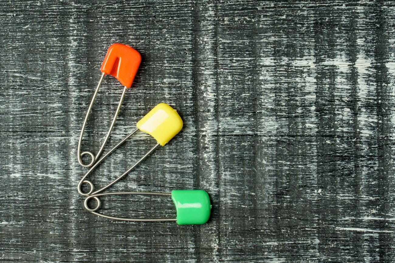 Safety pin Dream meaning