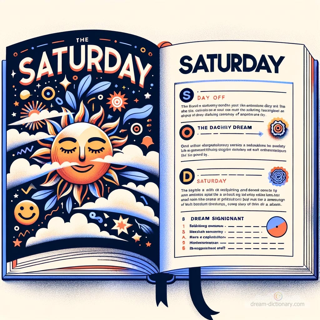 Saturday 4 Saturday Dream Dictionary